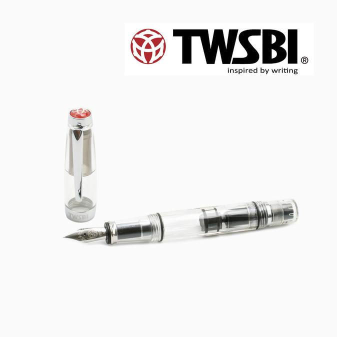 

TWSBI Diamond Mini Fountain Pen - Clear, Extra Fine