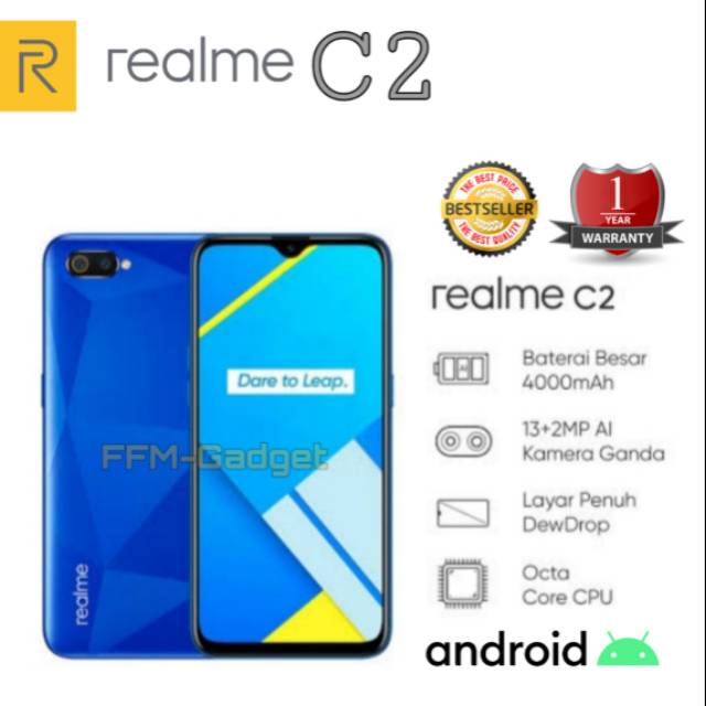 Realme ram 3/32 GB & 2/32GB Garansi Resmi