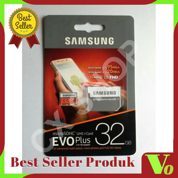 Samsung MicroSD 32GB EVO PLUS 95MBs Micro SD Card samsung 32 GB