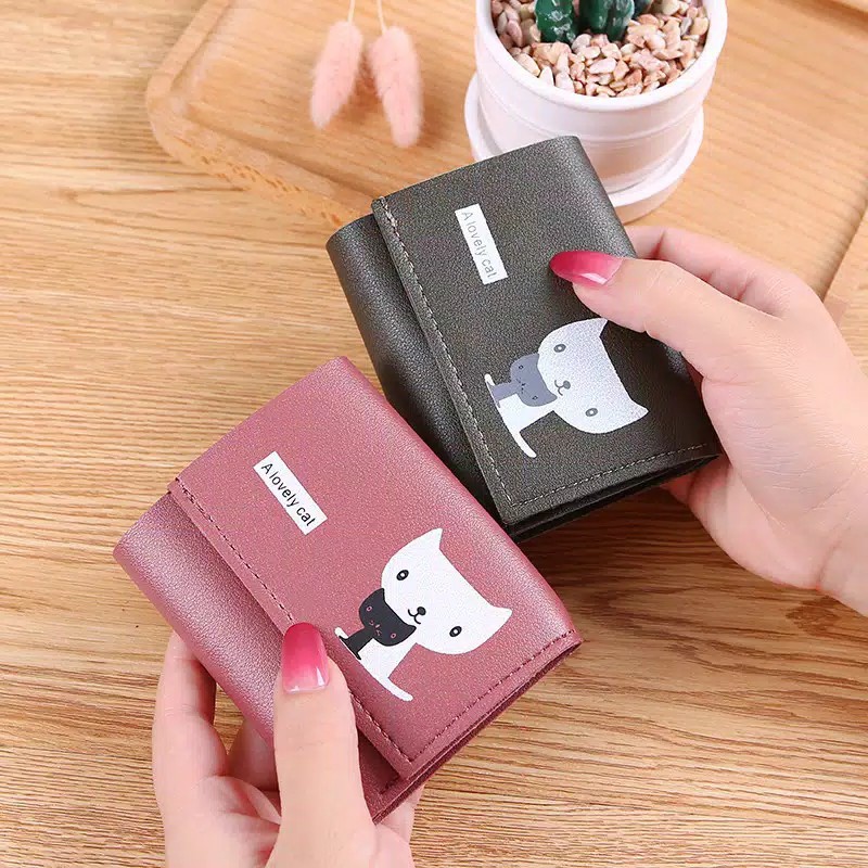 *ALIBABA1688*COD DOMPET IMPOR LIPAT WANITA AK1003 DOMPET WANITA MINI/PENDEK IMPORT