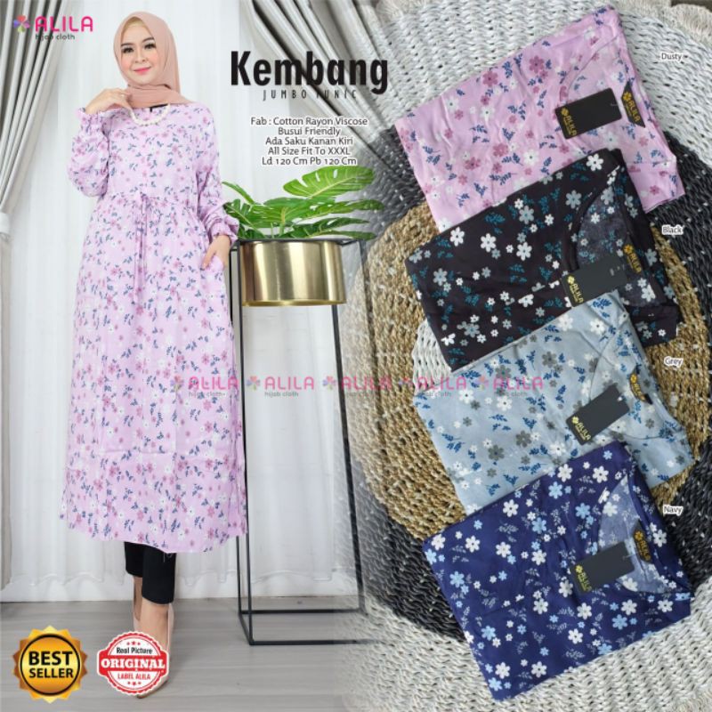 Kembang Jumbo Tunic by ALILA HIJAB CLOTH