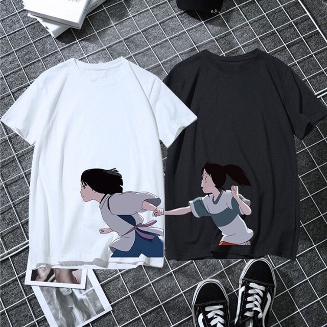 MYSTIQUE.ID-BAJU KAOS COUPLE HAKU&amp;RAI T-SHIRT LUCU DAN AESTHETIC