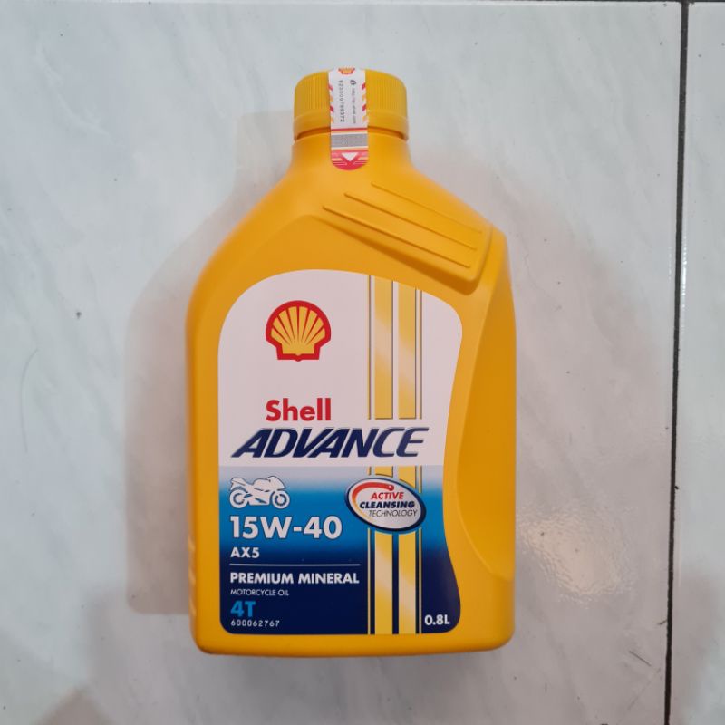 100% ORIGINAL Oli Shell Advance 800ml