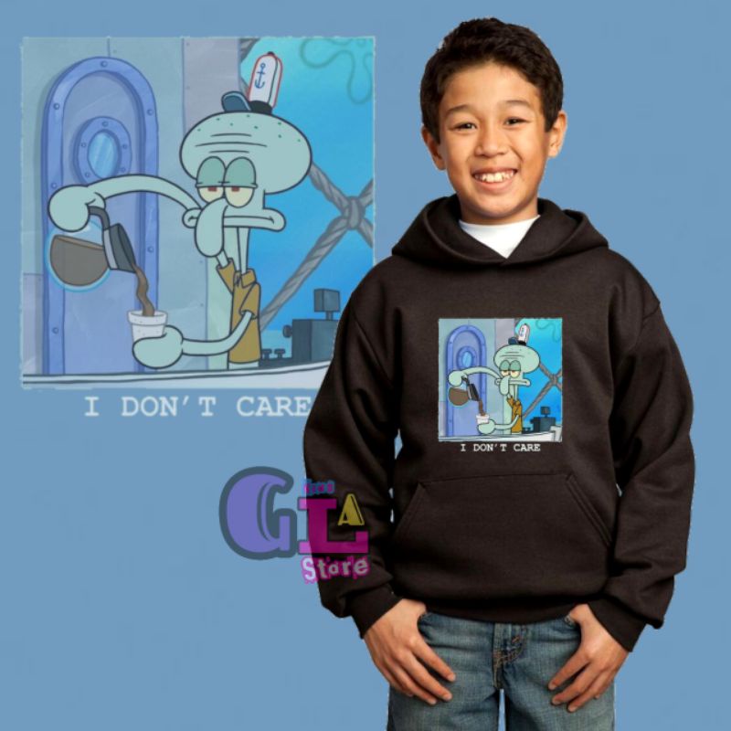jaket sweater hoodie anak SpongeBob | Squidward/hoodie SpongeBob