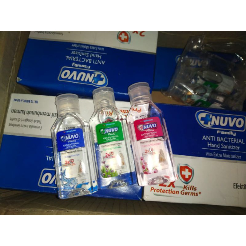 HAND SANITIZER NUVO 50ML / HAND SANITIZER NUVO MURAH