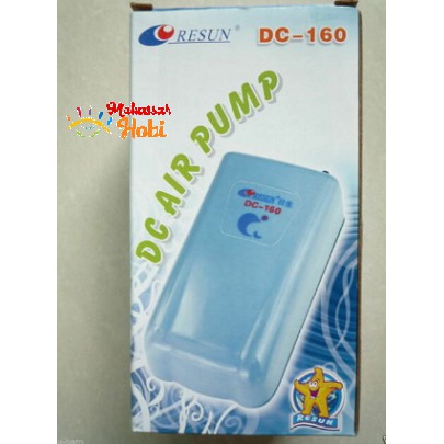 RESUN DC-160 Pompa Udara Aerator Tenaga Baterai Mesin Air Pump DC160