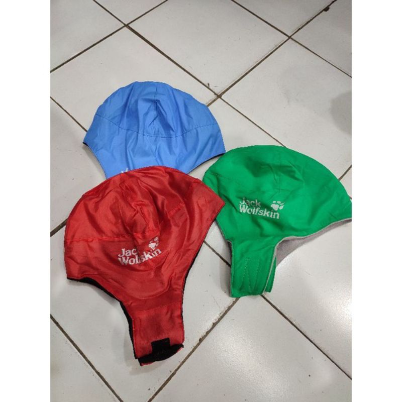 Topi Kupluk Windstoper Hangat Polar Waterproof Topi Gunung Penutup Kepala Aksesoris Pria Dan Wanita