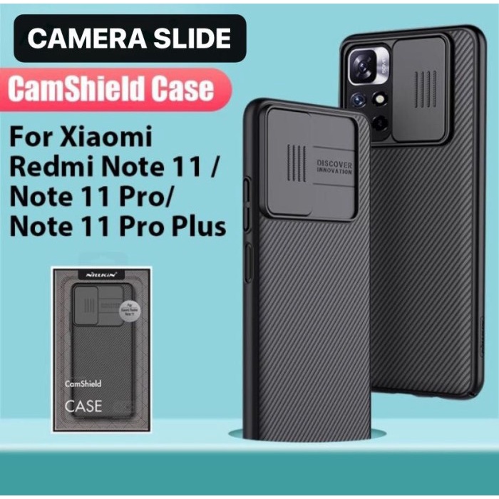 Produk Terbaru Casing Xiaomi Redmi Note 11 11S 11 Pro Camera Slide Casing Soft Case