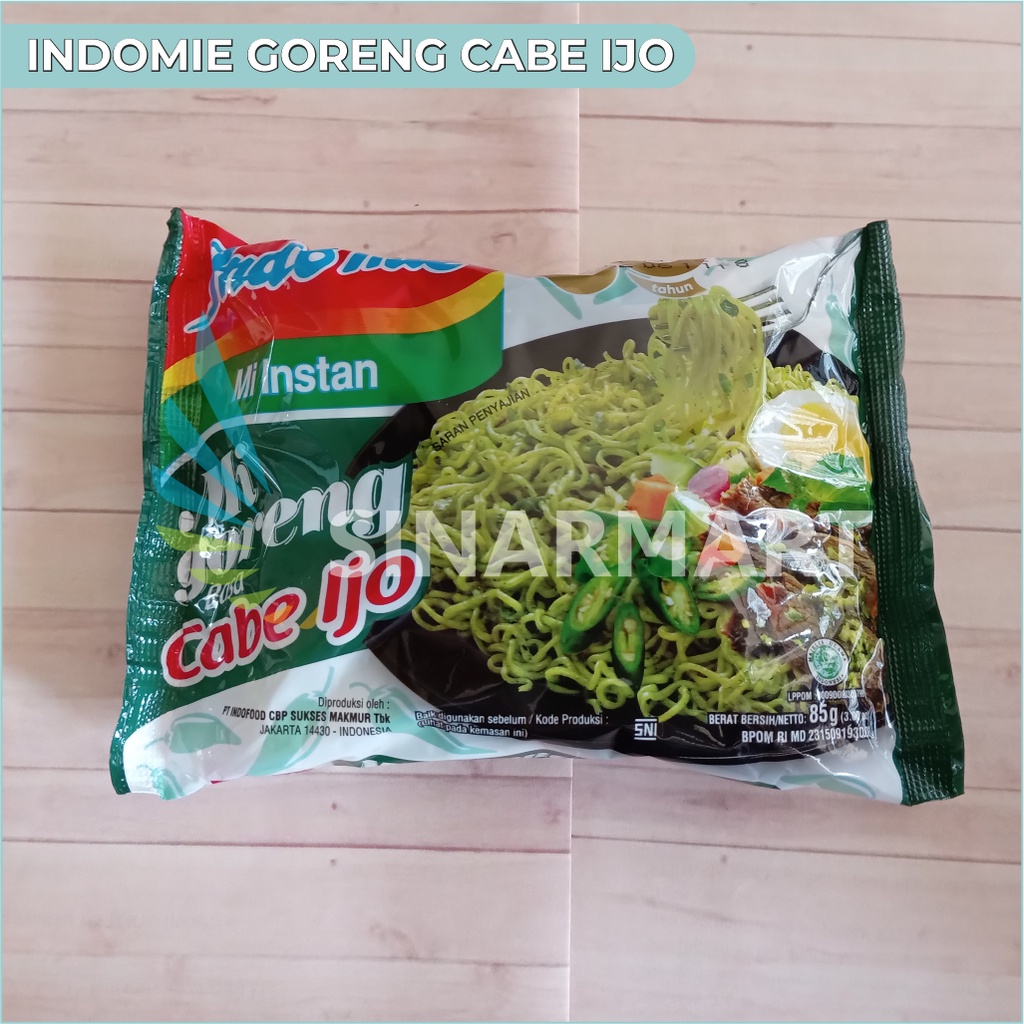 

INDOMIE GORENG CABE IJO