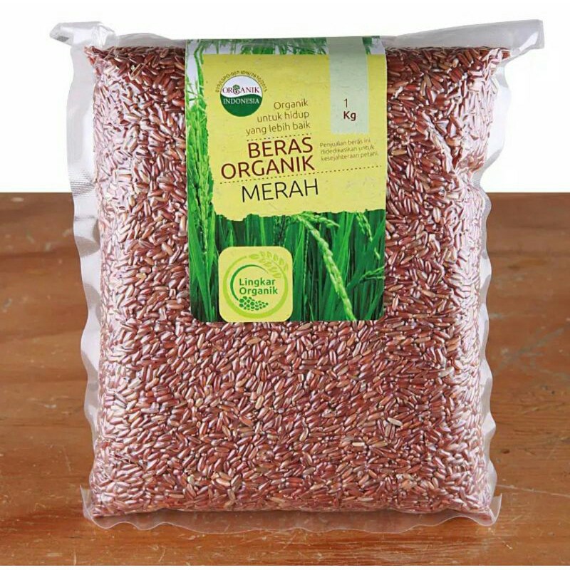 

Lingkar Organik, Beras Merah Organik Vakum 1 KG