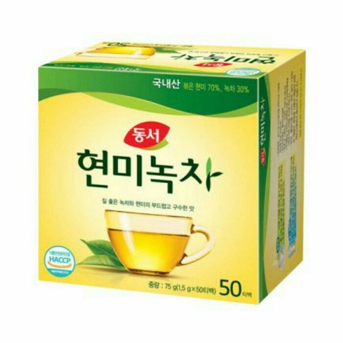 

Dongsuh Green Tea 50 Tea Bags - Teh Hijau Korea