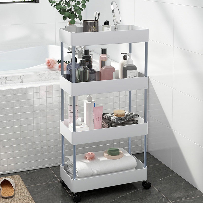 Queen_Fashions Rak Troli Rak Susun Rak Buku Rak Roda Rak Selip Rak Slim Ramping Rak Kamar Mandi Rak Dapur 970