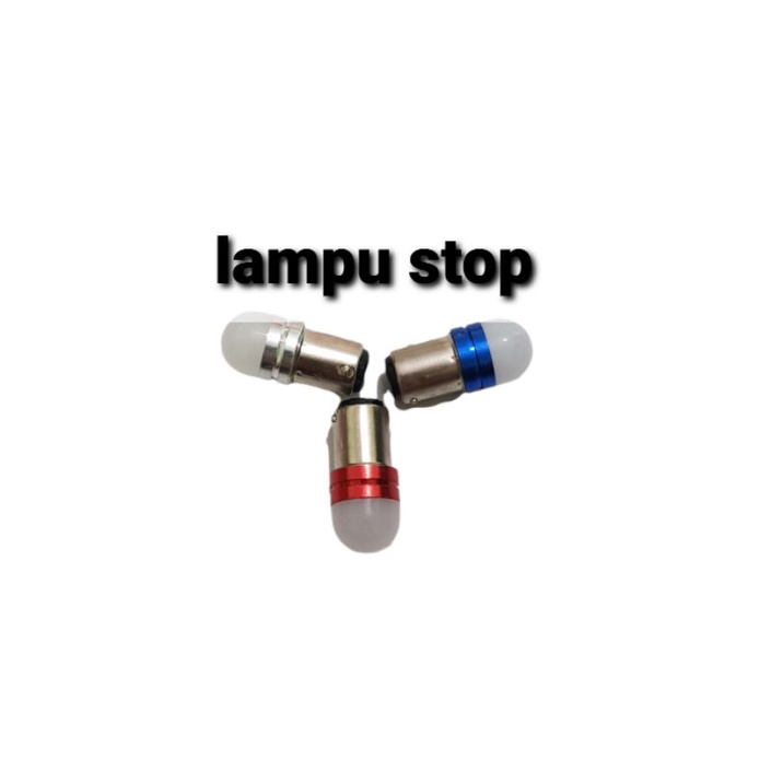 lampu led bayonet led rem stop model lensa