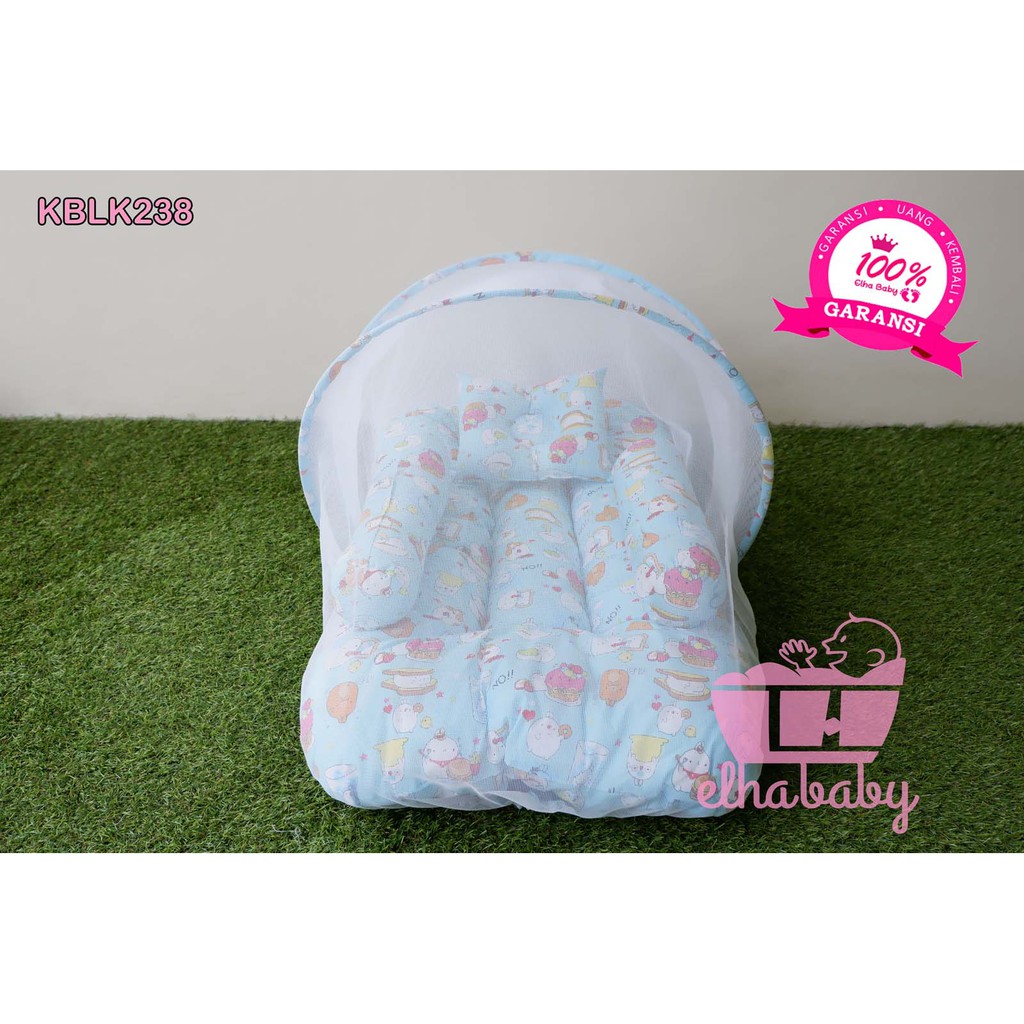 KasurBayi baby besslipatberkelambu / Tempattidurbayibabybess / KASUR / KASUR LIPAT / kelambu KBLK238