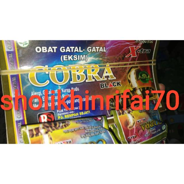 

Jamu gatal gatal cobra/sari dukuh gatal original