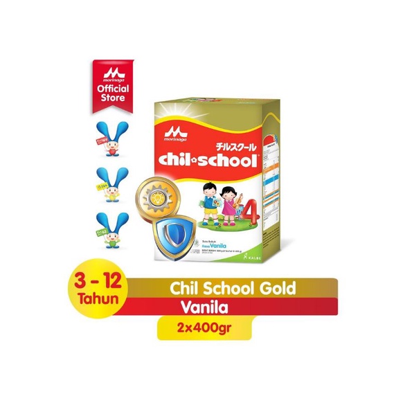 

Morinaga Chil School Susu Pertumbuhan 4 Vanilla 800G