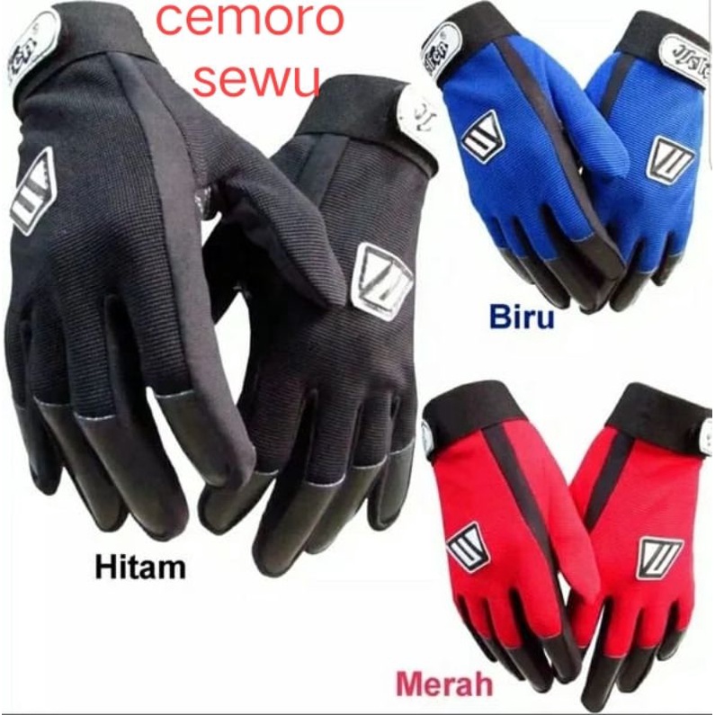 sarung tangan motor pria