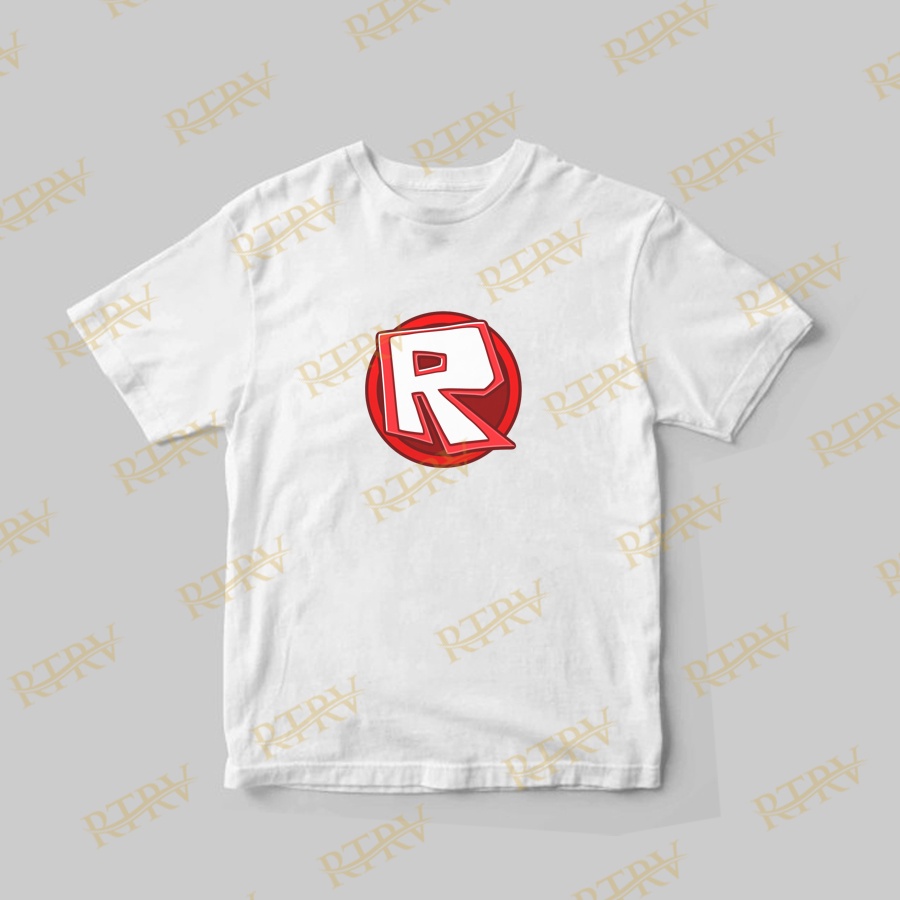 KAOS BAJU ANAK ANAK ROBLOX LOGO