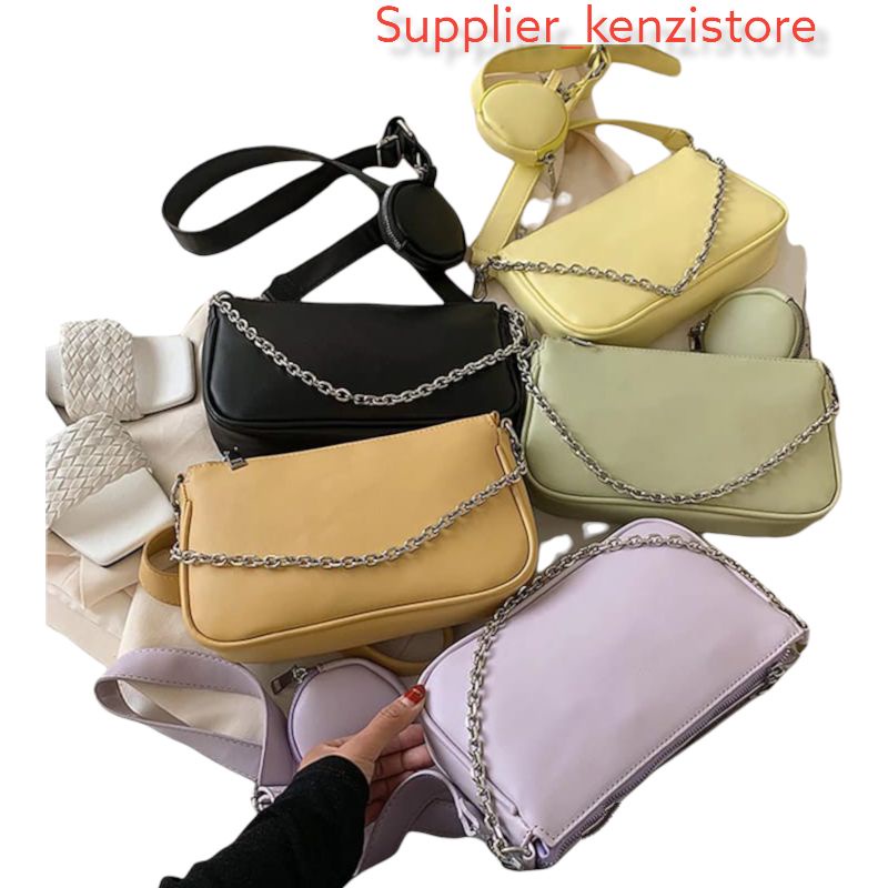 Supplier_kenzistore - PRIZA - Tas Selempang Wanita Fashion wanita ABG Murah cantik kekinian Modern t