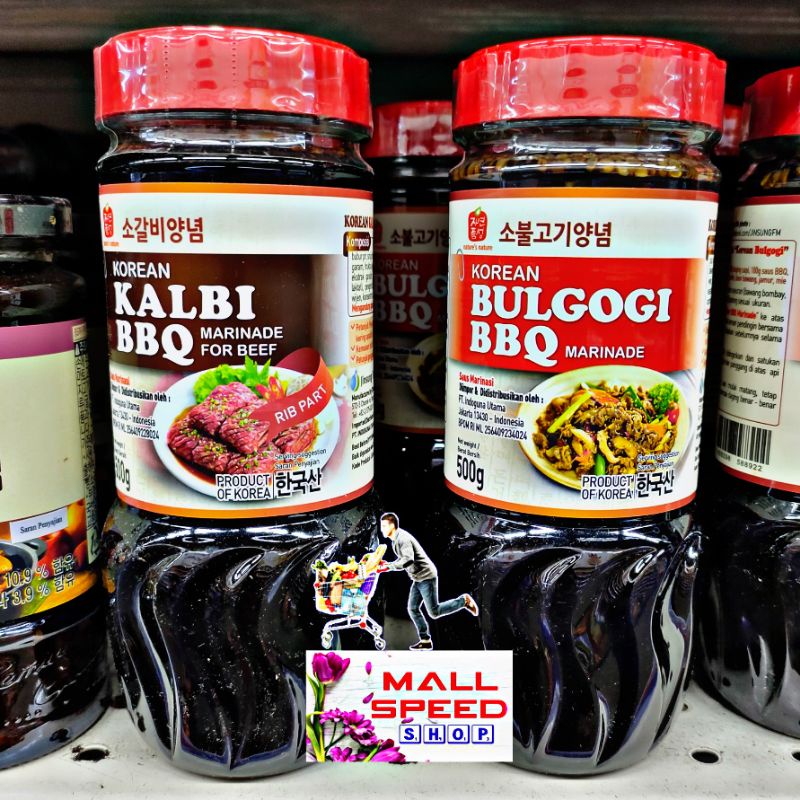 

Jinsung Korean Kalbi BBQ dan Bulgogi BBQ Sauce 500 Gram - Kalbi