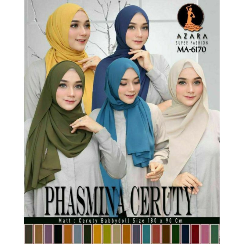 Ceruty Pashmina Azara