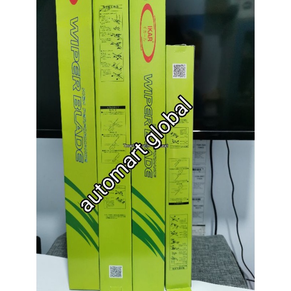 karet wiper blade depan all new avanza xenia set 2pc