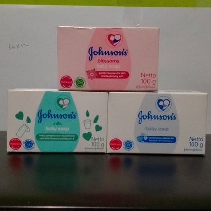 SABUN MANDI BAYI JOHNSON'S 100gr BATANG