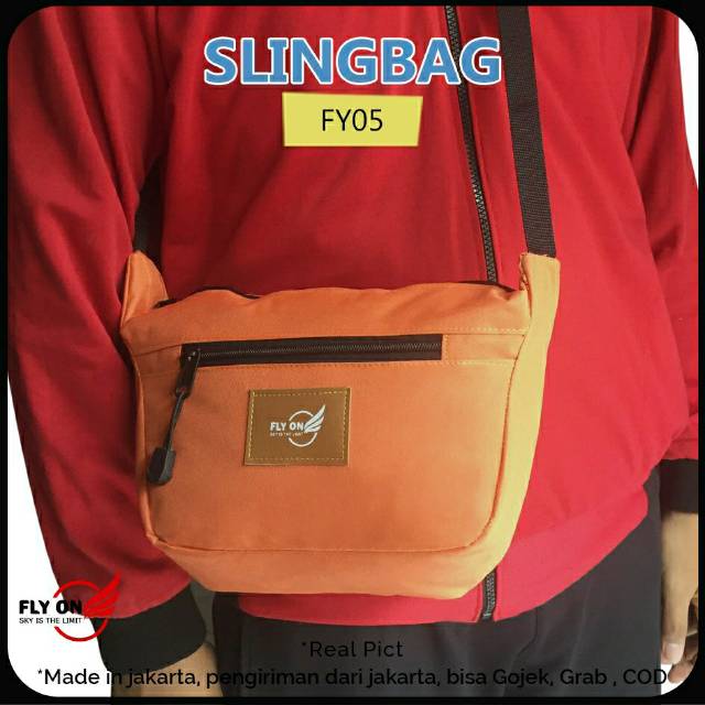 FY005 TAS SELEMPANG PRIA WANITA / TAS KEKINIAN / TAS WAISTBAG PRIA WANITA / TAS SLINGBAG PRIA WANITA