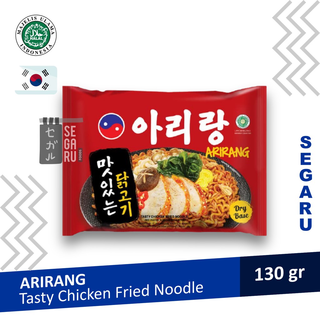 Arirang Tasty Chicken Korean Fried Noodle Halal MUI