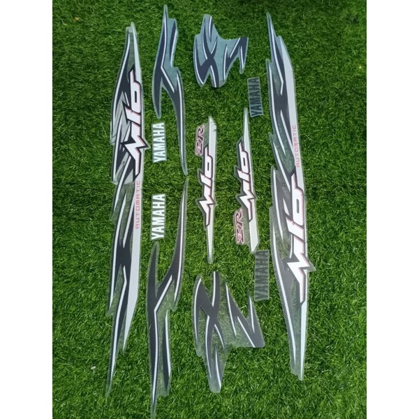 Striping Transparan Mio Soul Mx Atau Mio Soul Karbu Custom Black Dragon