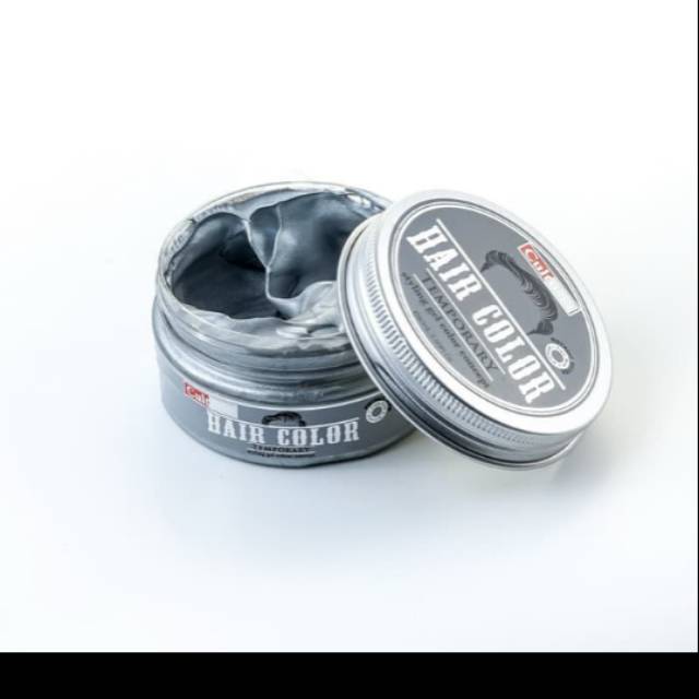 Pomade Warna Cultusia Hair Color Temporary 80ml - Metalic Silver