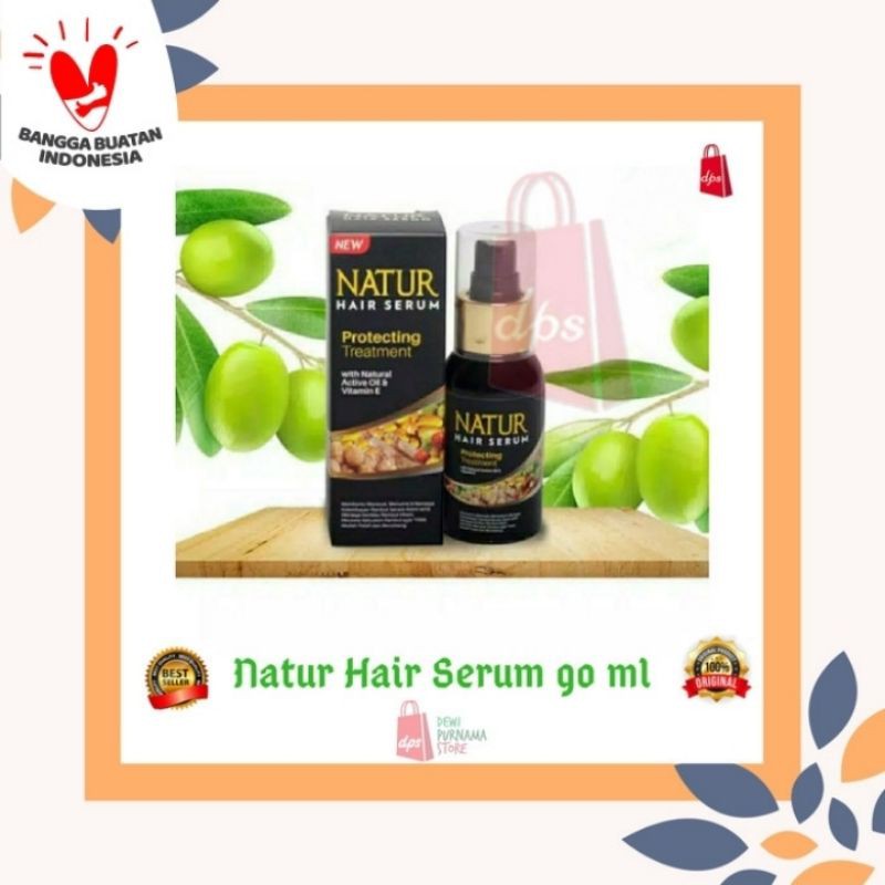 Natur hair serum