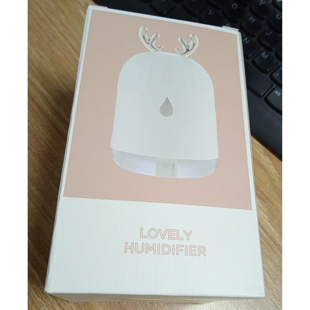 (MAINANKYU) of Berlato Humidifier Pelembab Udara Aromatherapy Oil Diffuser Cute Design 220ml - X10/X20