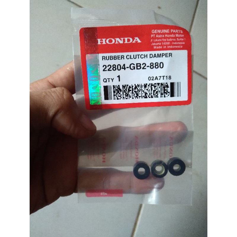 Karet Ganda Kampas Rubber Honda Kharisma Beat Scoopy Grand Vario Spacy Supra X 125 Old Mio Lama GB2