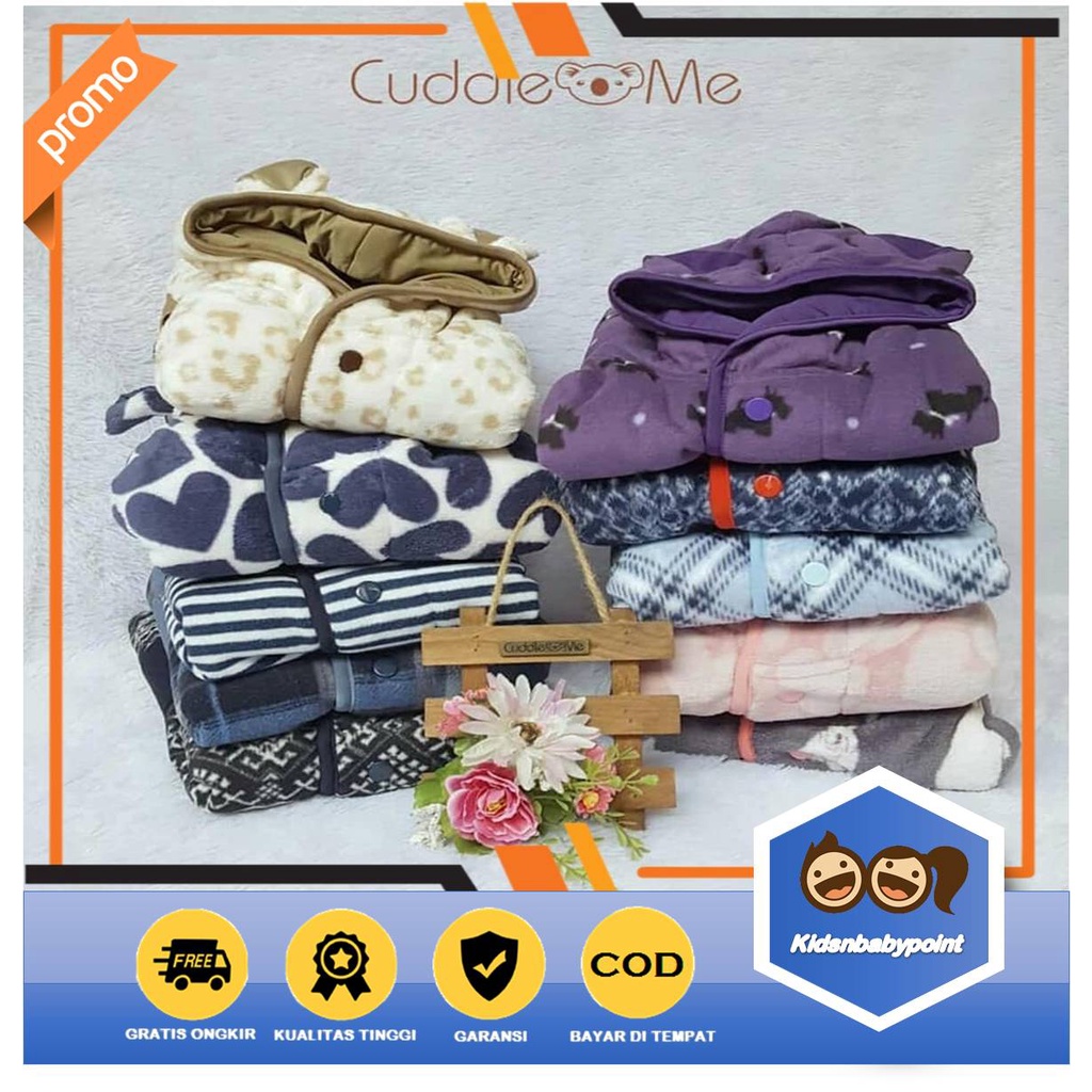 { FREE MASKER }  Babycape Cuddle Me CuddleMe jaket bayi KNB