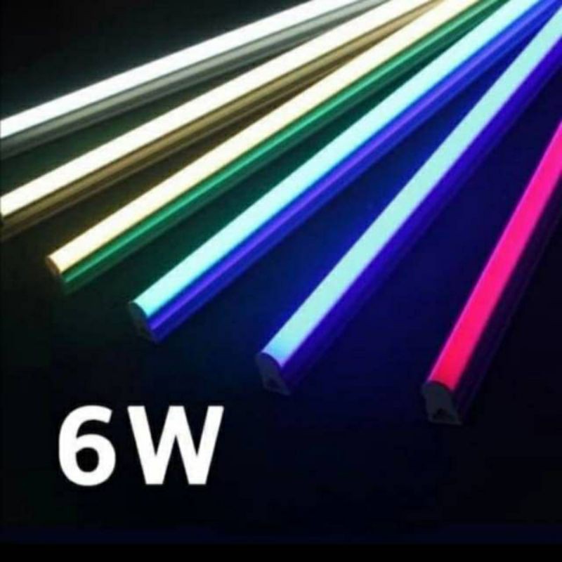 Paket 1 Lampu TL T5 Bonus Saklar On Off Tinggal Pakai T5 LED NEON 30cm 60cm 90cm 120cm