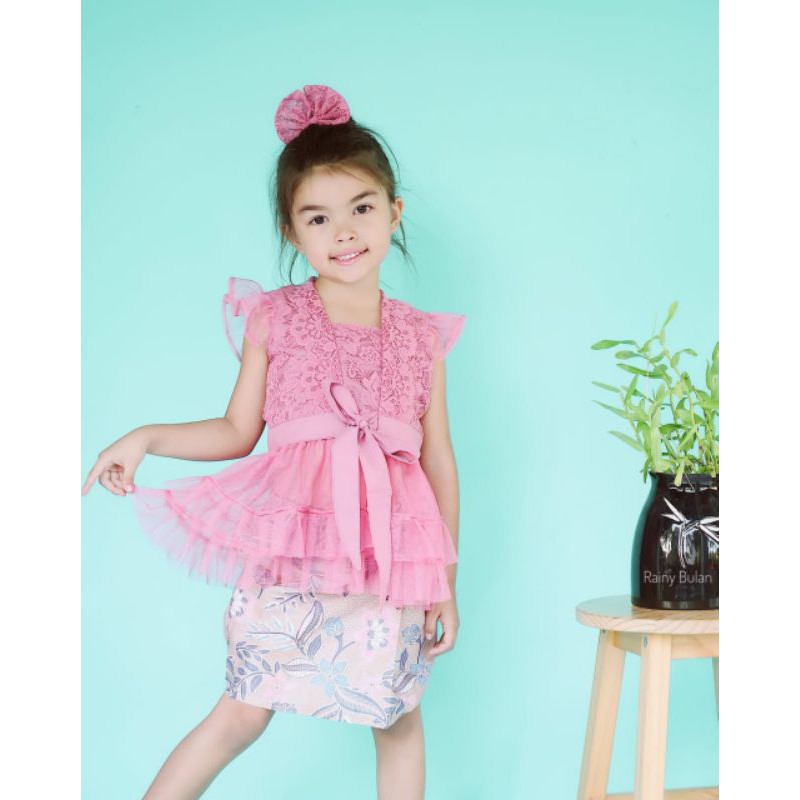 KEBAYA ANAK TUTU AMORA (PART 1) / SETELAN KEBAYA ANAK PEREMPUAN