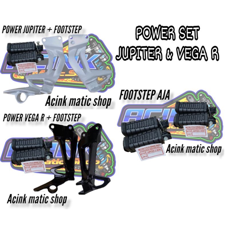 Footstep postep power dudukan belakang JUPITER Z JUPITER BURHAN JUPITER ROBOT