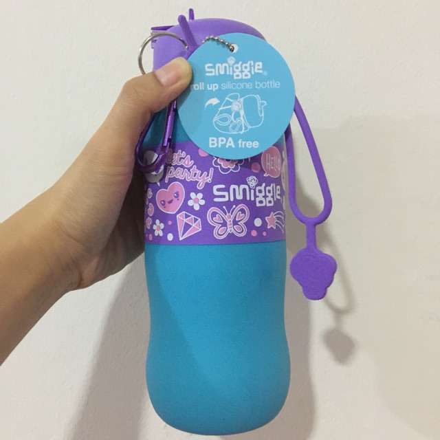 Smiggle botol minum silikon