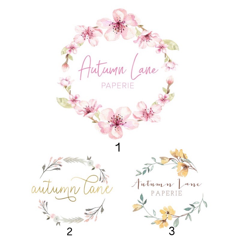 (DRAN BEAUTY FLOWER) JASA BIKIN DESAIN LOGO OLSHOP LOGO BISNIS MURAH