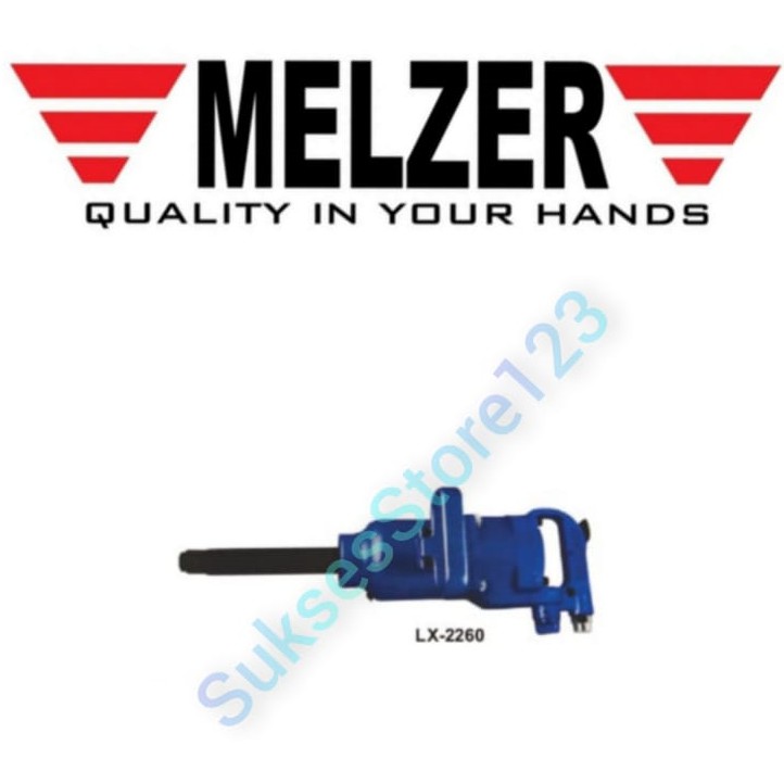 Air Impact Wrench Alat Buka Baut Truck 1 inch Melzer
