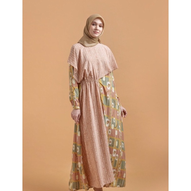 SALE RIA MIRANDA CLEO DRESS - TERRACOTTA XXL