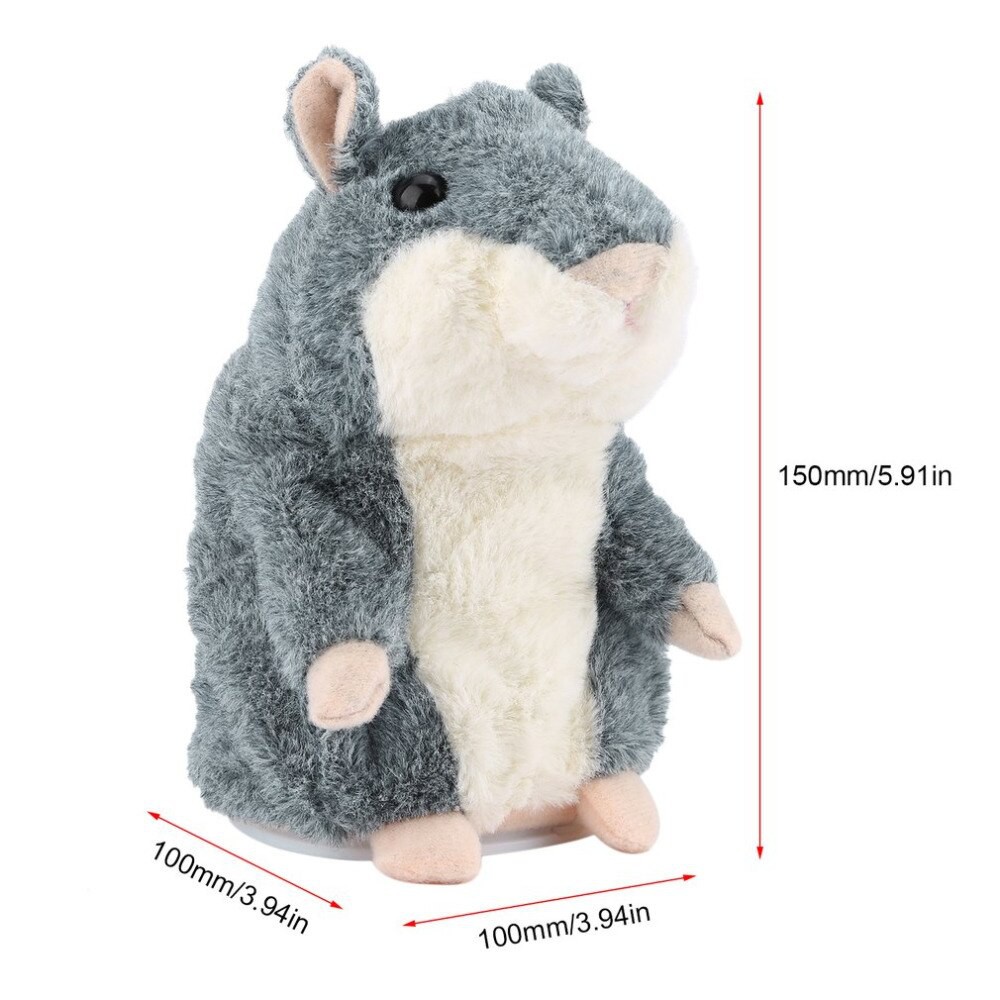 Mainan Boneka Edukasi Bicara Anak Bayi ( Talking Hamster Baby Doll Toy )