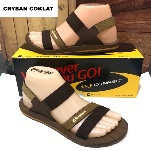 Sandal Wanita Connec Crysan sendal cewek