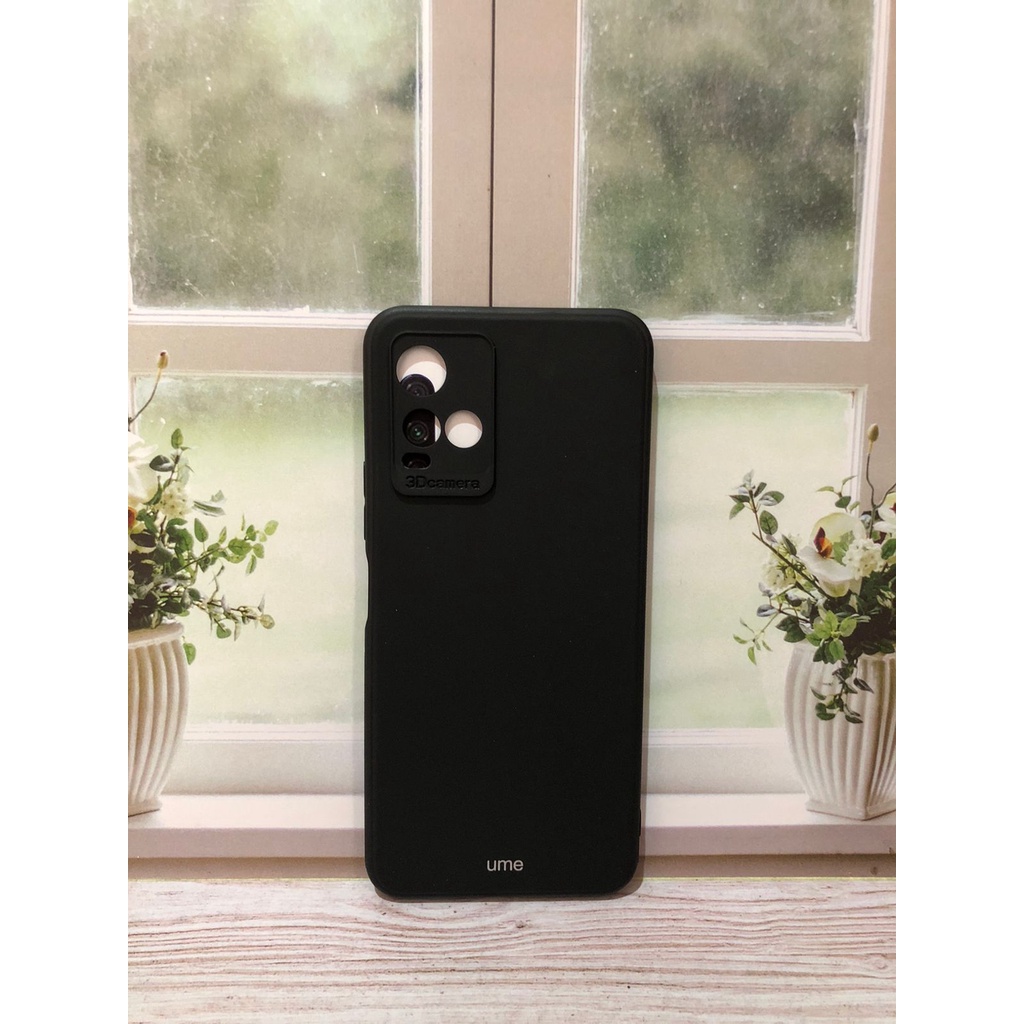 CASE VIVO Y21T SILIKON BLACK DOVE PROTECTION VIVO Y21T