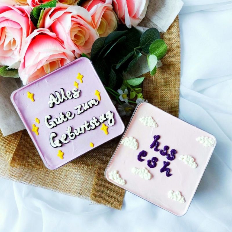 

Custom Dessert Cube / Dessert Box / Blueberry / Choco Hazel