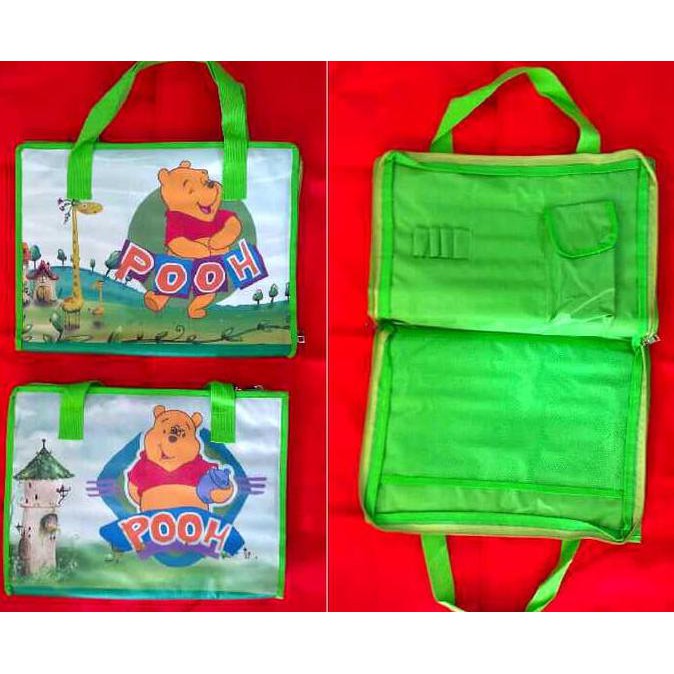 

promo File Bag Karakter b (Pooh, Cars, Kitty, Frozen, Sofia)