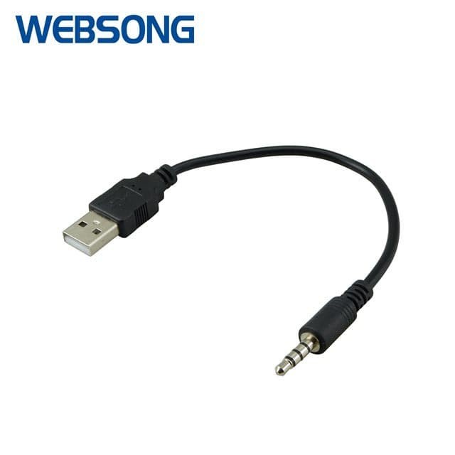 Kabel Audio 3.5mm Male to USB Male 30CM Websong