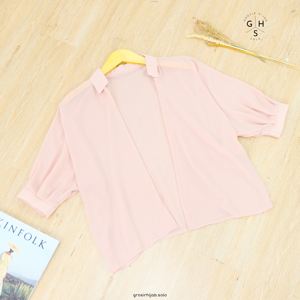 (AMD) CARDIGAN ZOLLA BATWING OUTER ATASAN WANITA CERUTI-CD ZOLLA MOCCA