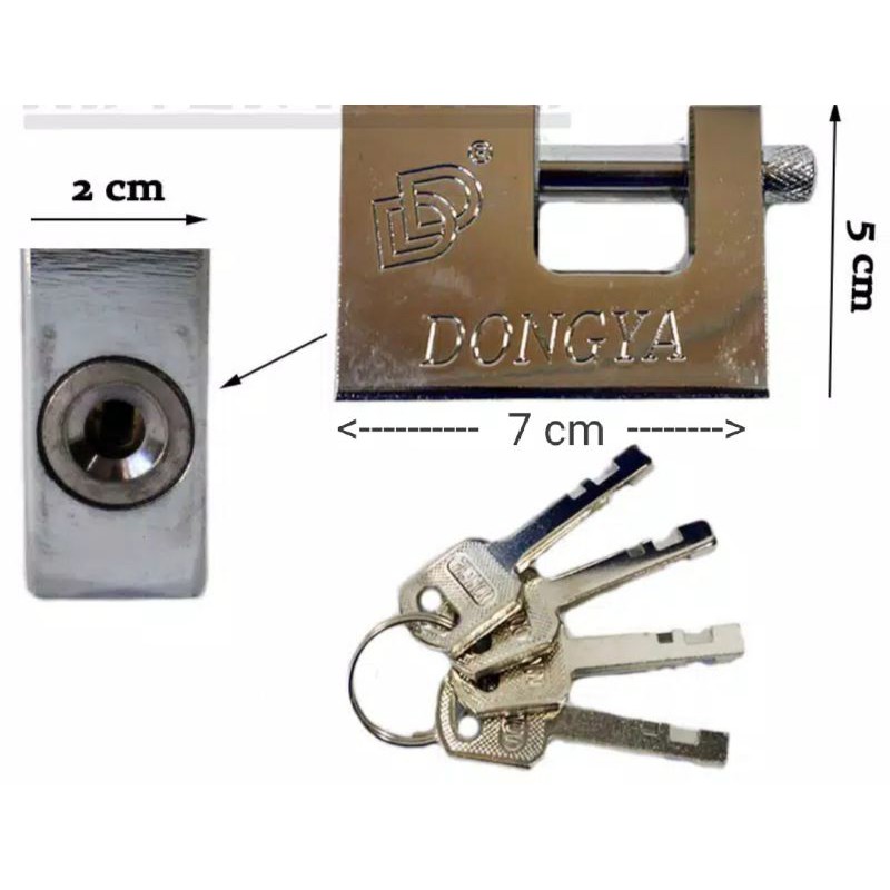 Gembok pintu Gerbang